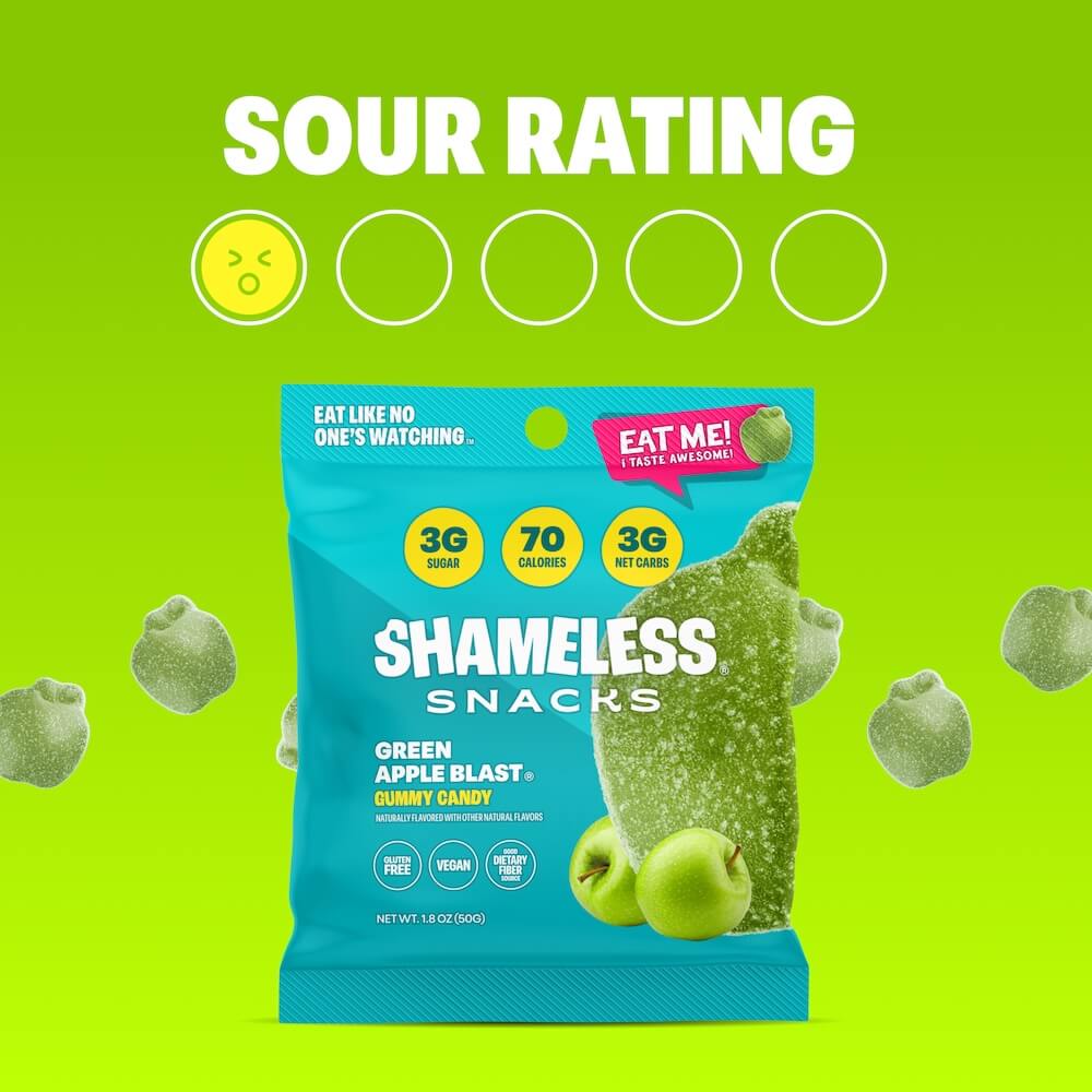 Shameless Snacks - Manzana Verde