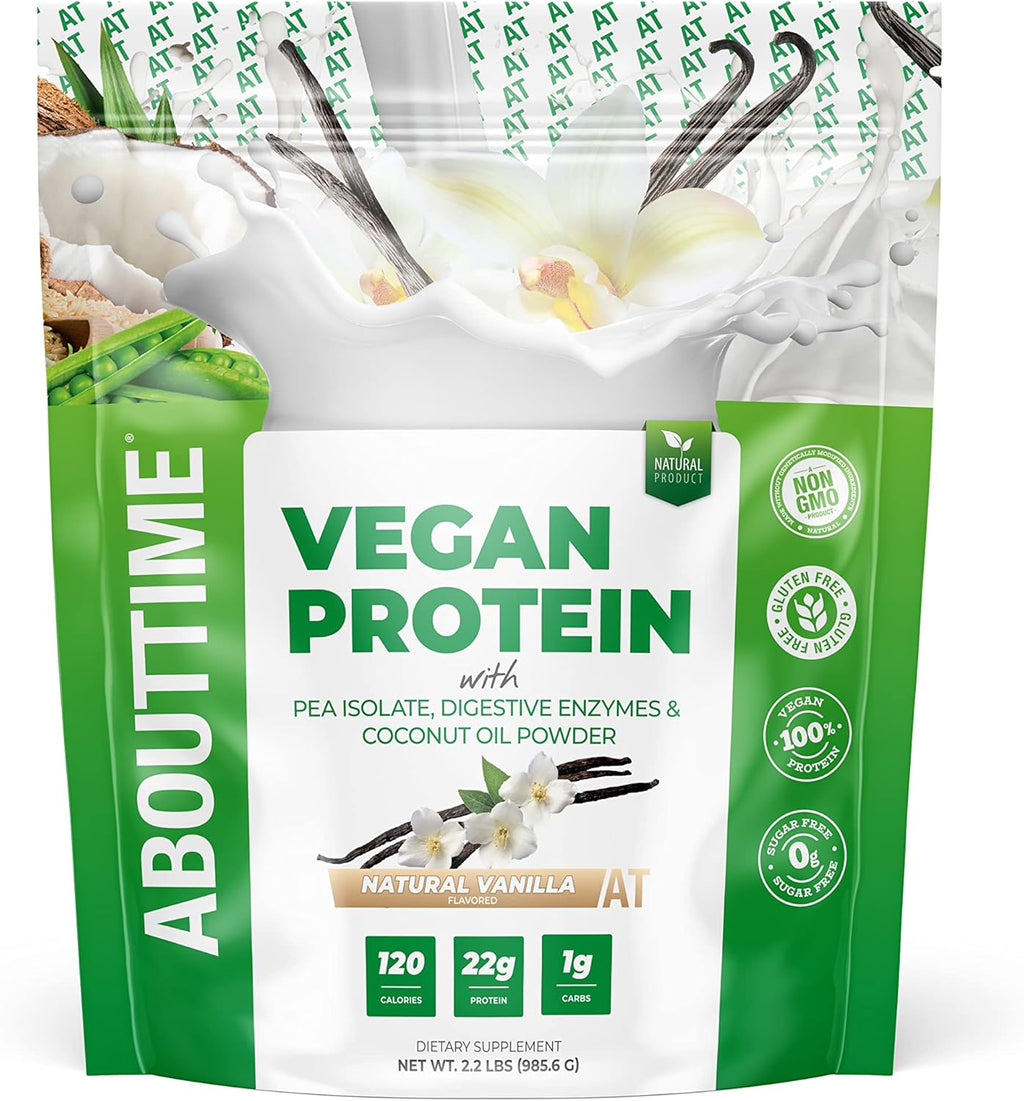 AboutTime Proteína Vegana - Vainilla