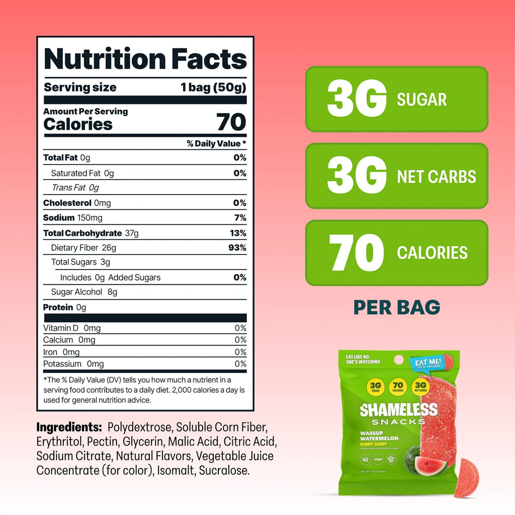 Shameless Snacks - Sandía